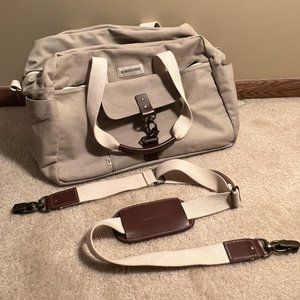 Birdling Overnight Duffel Bag - "Overnighter" in Beige